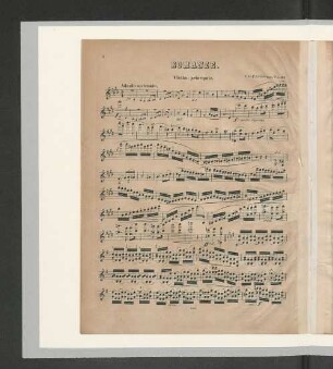 Romanze. Violino principale.
