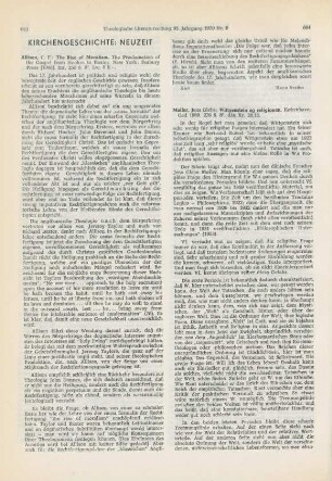 684-685 [Rezension] Glebe-Møller, Jens, Wittgenstein og religionen