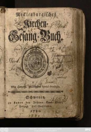 Mecklenburgisches Kirchen-Gesang-Buch