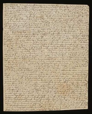 Brief von Karl Andreae an Amalie Hassenpflug