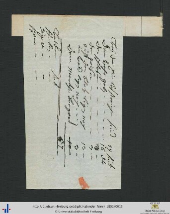 [eingelegte Zettel.]