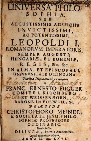 Universa Philosophia