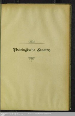 Thüringische Staaten : Achelstädt - Zwötzen