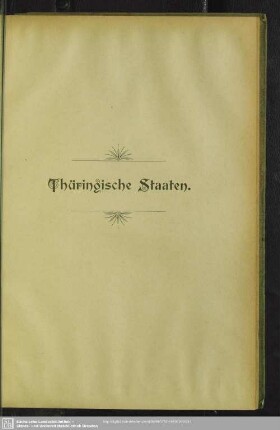 Thüringische Staaten : Achelstädt - Zwötzen