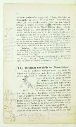 17. Entfernung und Größe der Himmelskörper