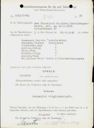 Kappler, Friedrich