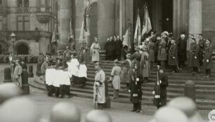 Dresden-Altstadt. Überführung in die Hofkirche