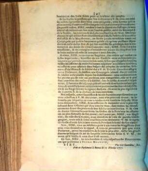 Très-humbles et très-respectueuses remonstrances du Parlement de Bretagne