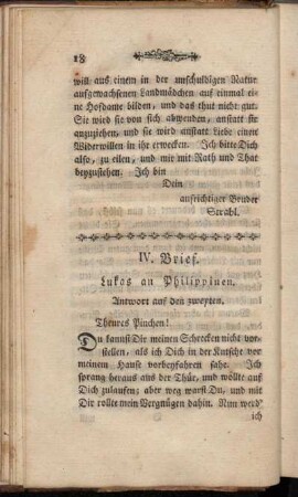 IV. Brief. Lukas an Philippinen