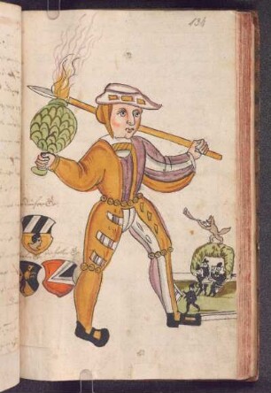 Schembartläufer 1418, mit Hölle