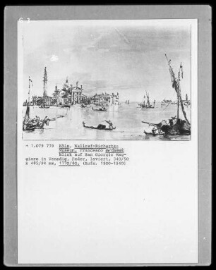 Zwei Ansichten von Venedig — Blick auf San Giorgio Maggiore
