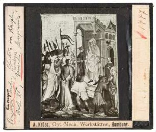 München, Priesterseminar Georgianum: Bregenzer Altar, Christus vor Kaiaphas
