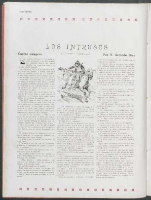 Los intrusos : Cuento campero