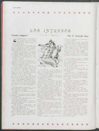 Los intrusos : Cuento campero