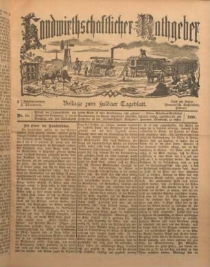 19: Beilage vom Montag, 4. September 1899