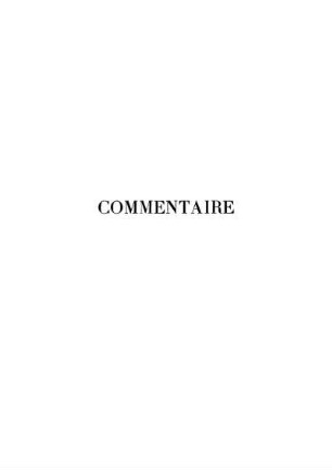 Commentaire