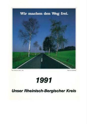 Unser Rheinisch-Bergischer Kreis 1991