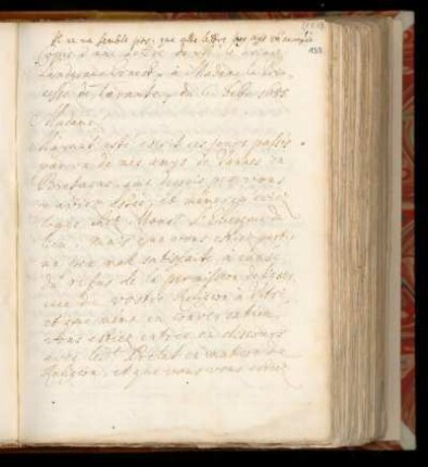 Copie d'une Lettre de Mr le Prince Landgrave Ernest à Madame la Princesse de Tarante du 6. Febr: 1685.