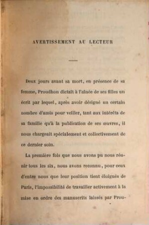 Oeuvres posthumes, 1