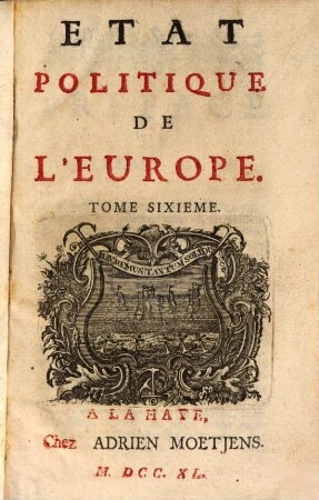 État Politique De L'Europe, 6
