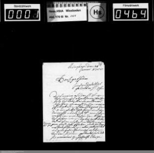 Neujahrsschreiben 1700