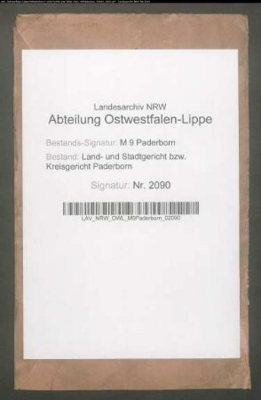 Erblasser: Ploeger oder Plöger, Catharina, geb. Kleinen oder Kleine: