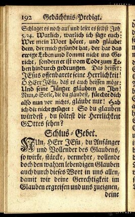 Schlus-Gebet.