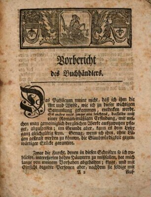 Sammlung einiger Briefe und anderer zur Dresdner Friedens-Historie gehöriger wichtiger Stücke