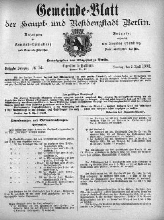 1889,14: No. 14, 7. April 1889
