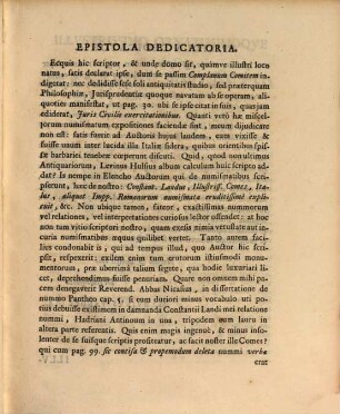 Selectiorum numismatum ... expositiones