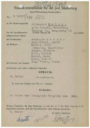 Euler, Hildegard