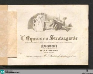 L' Equivoco stravagante : opera buffa in due atti musica