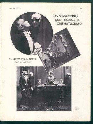 Las sensaciones que traduce el cinematógrafo