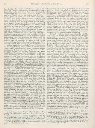 315 [Rezension] Gogarten, Friedrich, Religion und Volkstum