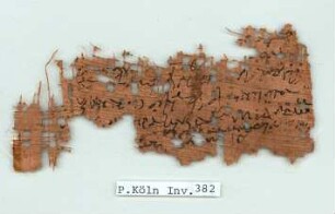 Inv. P. Mich. inv. 6882 + 00382, Köln, Papyrussammlung