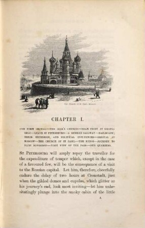 The Russian shores of the Black Sea in the autumn of 1852 : with a voyage down the Volga, and a tour through the country of the Don Cossacks