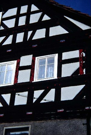 wie vorige Bilder: Detail der Giebelpartie