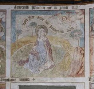 Marienleben — Verkündigung der Geburt Mariens an Anna
