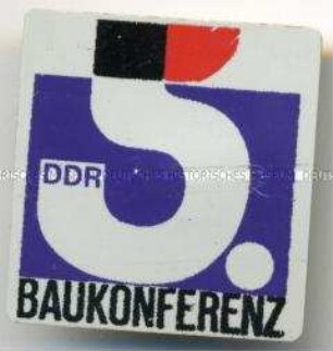Baukonferenz der DDR, 5.