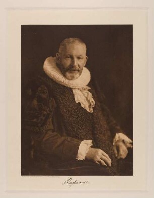 "Senator J. F. C. Refardt" aus der Mappe "Hamburgische Männer und Frauen am Anfang des XX. Jahrhunderts"