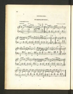 Herzlieb. Tyrolienne.