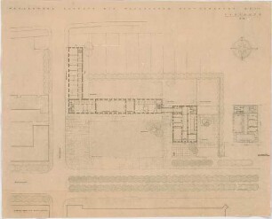 Grund, Peter; Neu-Isenburg; Rathaus mit Wasserturm - Grundriss 1. OG