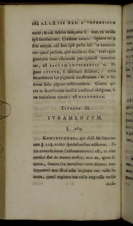 Titulus XI. Iuramentum.
