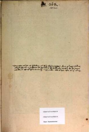 ... pars summe reuerendissimi in christo patris ac d[omi]ni Antonini archiep[iscop]i floren[tini], 2