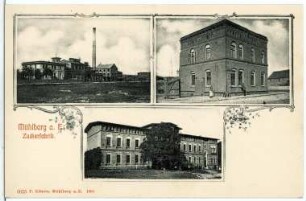 Mühlberg. Zuckerfabrik