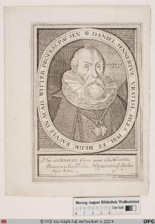 Bildnis Daniel Sennert