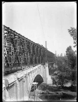 Bad Cannstatt, Neckarbrücke, Ansicht
