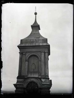 Klosterkirche; oberer Teil des Turms