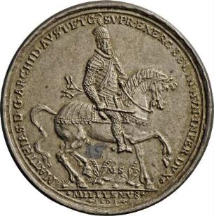 Medaille auf die Eroberung von Gran durch Erzherzog Matthias, 1601