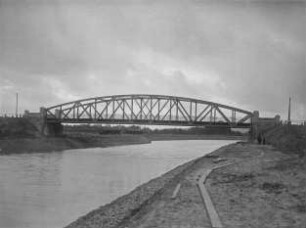Bau der Brücke bei Bevergern (1911-1914)/Mittellandkanal